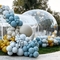 Bữa tiệc dành cho trẻ em Balloon Bubble House Lều bong bóng bơm hơi Lều vòm pha lê cho 3-4 người chơi