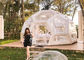 5M ngôi nhà bong bóng trong suốt bơm hơi Jungle Lodge Ubud lều tuyết lều bằng bong bóng bằng nhựa PVC Lều khách sạn cắm trại Lều bong bóng bơm hơi