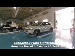 Đường dẫn không khí bơm có thể mang theo 3x1x0.1m DWF Gym Air Track Mat