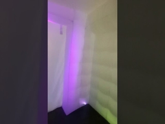 Lều quảng cáo hình vuông bơm hơi có đèn LED cho bài tập Yoga