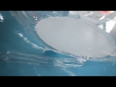 PVC rõ ràng 4m Tháp đơn Cửa hàng bong bóng bơm với thổi