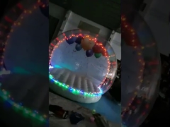 3M 4M PVC lớn cầu tuyết Giáng sinh cầu tuyết bơm