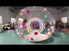 Bữa tiệc thổi lên ngoài trời Nhà bong bóng bơm hơi rõ ràng Nhà bong bóng trong suốt Nhà mái vòm