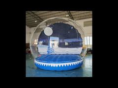 Quả cầu tuyết bơm hơi rõ ràng tùy chỉnh Quả cầu tuyết thổi ngoài trời khổng lồ